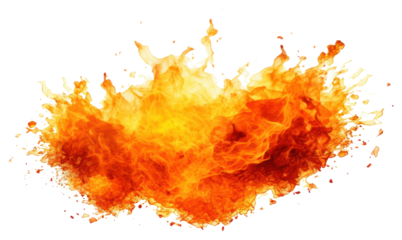 PNG  Explosion fire backgrounds white background.