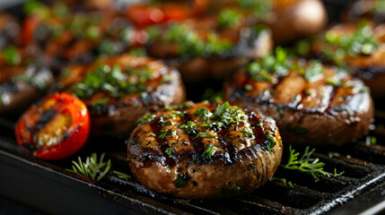 Grilled Portobello Mushrooms