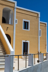 Architecture and summery scenery in Santorini, Greece, Europe