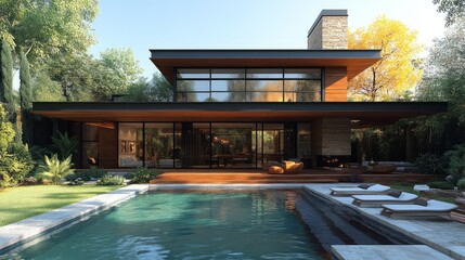 Modern Living: Real Estate Concept