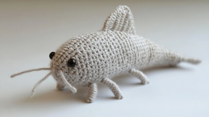 Obraz premium Amigurumi silverfish darting about 