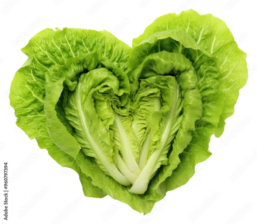 Canvas Prints PNG Hearts of romaine lettuce vegetable plant heart.