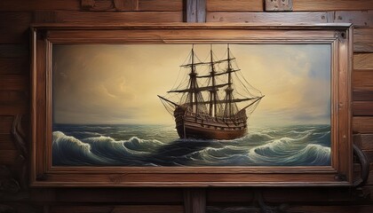 ship in the sea