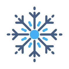 Snowflake Icon - Christmas Winter Design