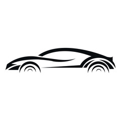 Car Icon, symbol, and vector, Can be used for web, print, and mobile