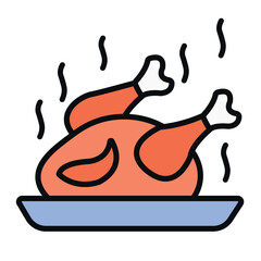 Food Icon symbol, and vector.