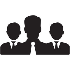 User group icon set,symbol and vector,Can be used for web, print and mobile