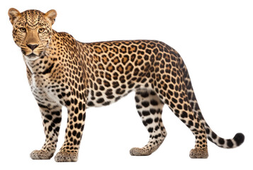 PNG African leopard wildlife cheetah animal.