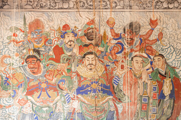 Exquisite Sculpture Art of Yungang Grottoes in Datong, China