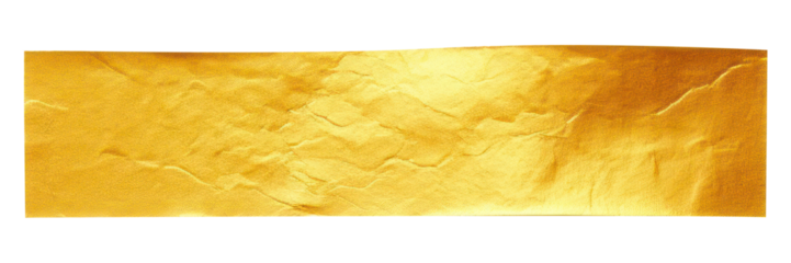 PNG Gold color washi tape paper white background rectangle.