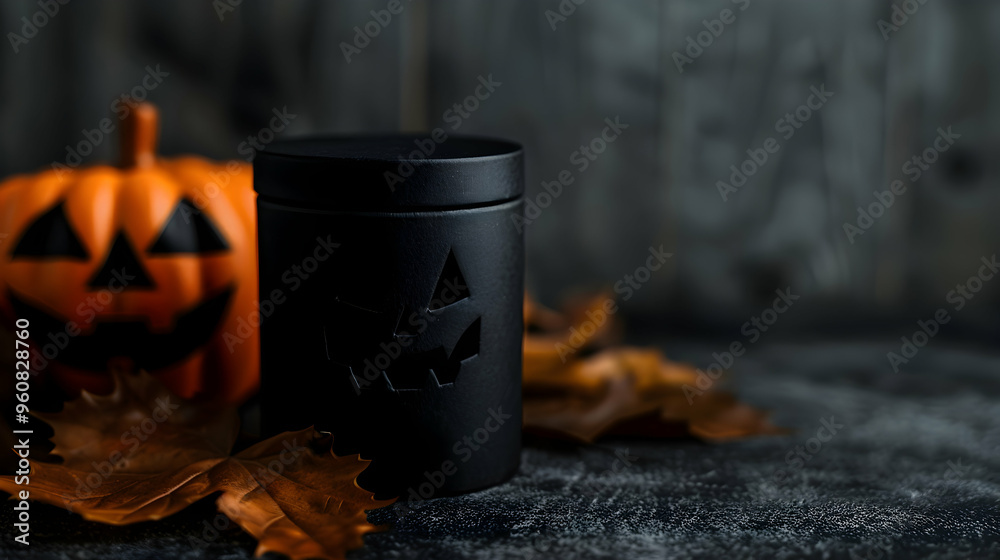 Sticker hallowenn gift box personal