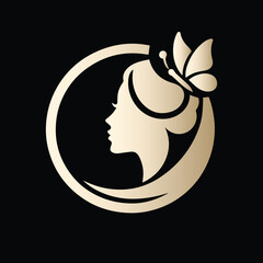  A Woman Transformed into a Butterfly