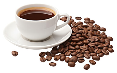 Naklejka premium PNG Coffee cup drink mug.