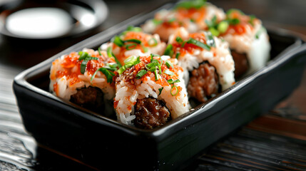 Hand Rolled Sushi Rolls