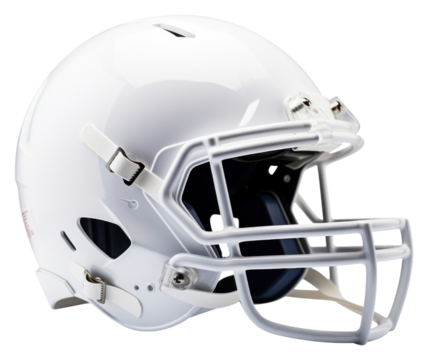 PNG White football helme helmet sports white.