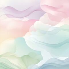 Obraz premium Pastel Dreamscape