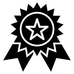 Quality icon with glyph style