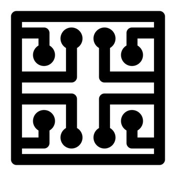 recommend clip art: chip, microchip, processor, information technology, computer outline icon