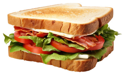 PNG Sandwich bread lunch food.