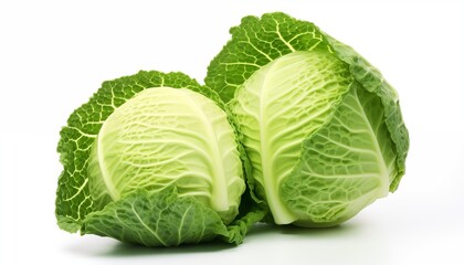 Fototapeta premium cabbage isolated on white