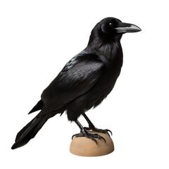 Fototapeta premium A PNG of a Crow