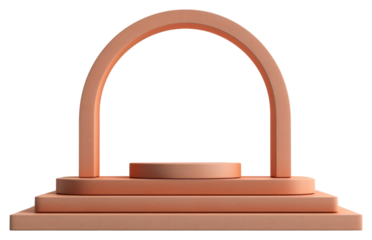 PNG Arch product podium architecture terracotta circle.
