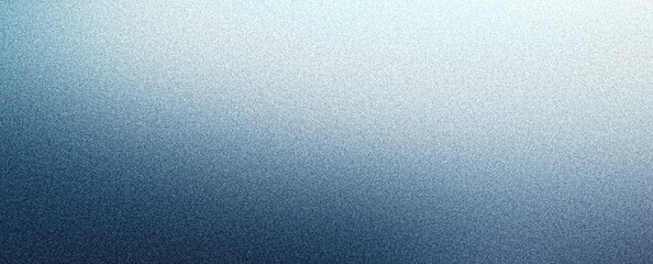 Blue white grainy gradient background, abstract noise texture banner poster header backdrop design