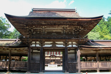 Naklejka premium 油日神社