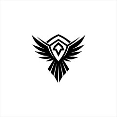 Fototapeta premium Majestic Eagle Logo Designs for Premium Brands Luxury and Powerful Brand Identity 