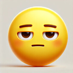 Fototapeta premium Face with Raised Eyebrow6460