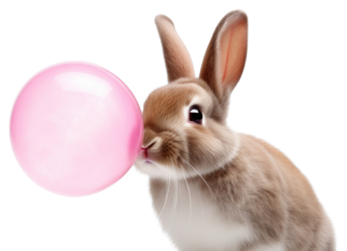 PNG Rabbit chewing mammal rodent animal.