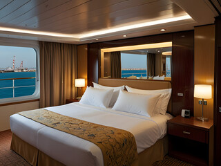 View from Aurea Suite on MSC Sinfonia in the Port of Venice