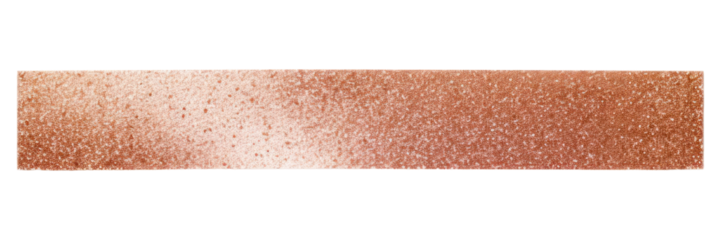 PNG Rose gold glitter adhesive strip white background accessories rectangle.