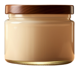 PNG Jar whit label mockup lighting container drinkware.
