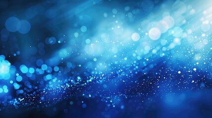 Blue blurry background