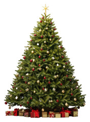 Fototapeta premium PNG Christmas tree plant pine.