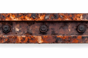 Rusty metal texture background, perfect for industrial and vintage designs.
