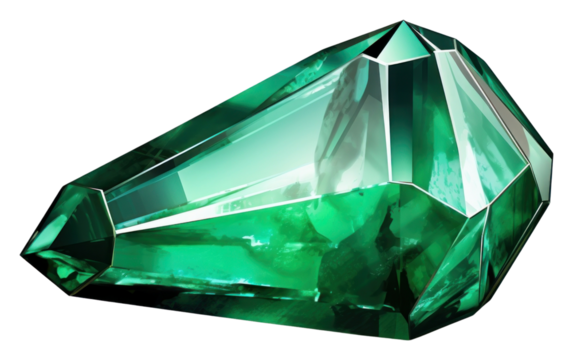 PNG Emerald gem stone gemstone jewelry accessories.