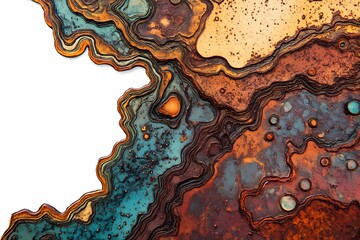 Rusty metal texture background, perfect for industrial and vintage designs.