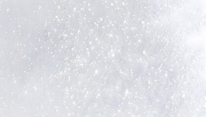 Obraz premium white silver glitter texture, covering the entire frame, creating a shiny, continuous, and uniform pattern of fine glitter or sparkles for a dazzling effect