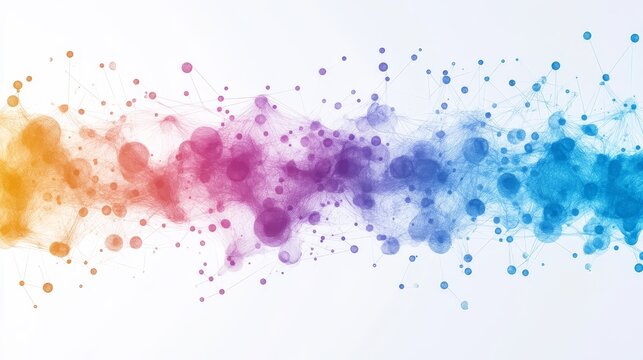 Abstract Neural Network Visualizing Colorful Data Streams in Big Data Processing