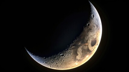 * Crescent: specifies the shape of the moon