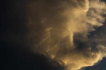Fototapeta premium beautiful sky and clouds at sunset