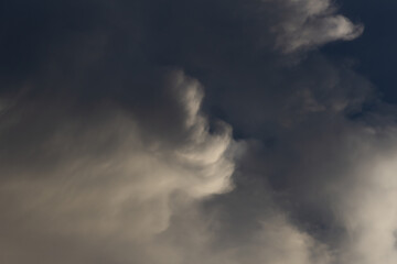 Fototapeta premium beautiful sky and clouds at sunset