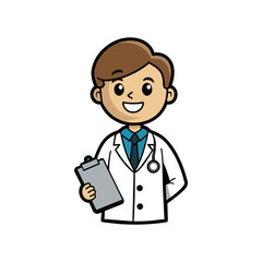 Fototapeta premium doctor with stethoscope