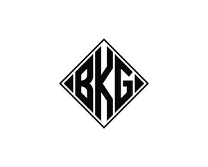 BKG Logo design vector template. BKG