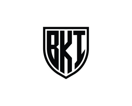 BKI logo design vector template. BKI