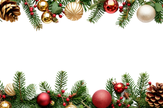 PNG Christmas line horizontal border backgrounds plant tree.