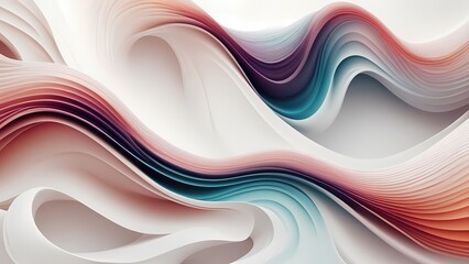 abstract background with waves