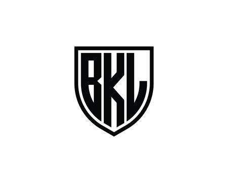 BKL logo design vector template. BKL
